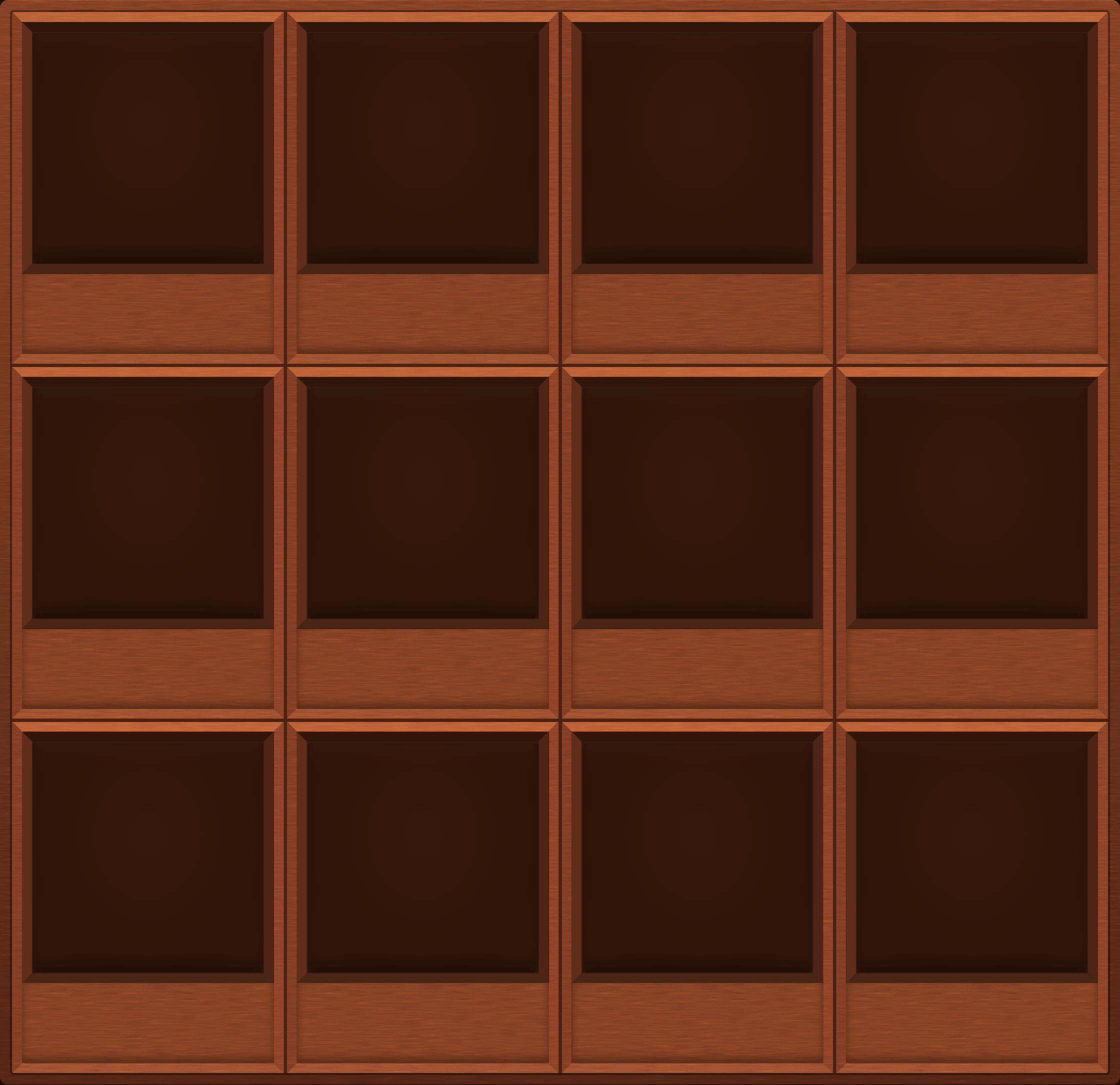 Tuscan Terracotta Display Case (3x4)